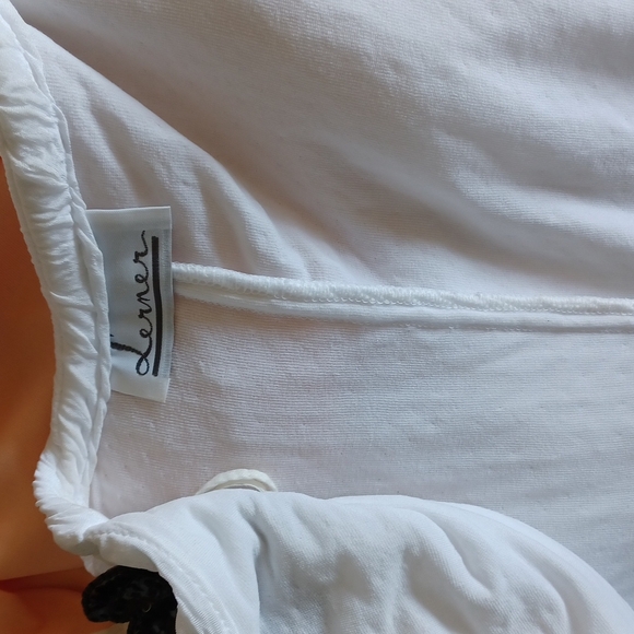 VINTAGE Avant Garde Black/white Lerner Dress & Jacket, below the knee - Picture 7 of 8